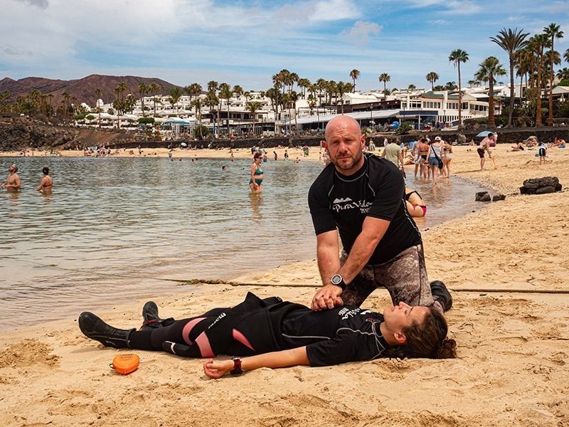 Curso Rescue DIver Lanzarote
