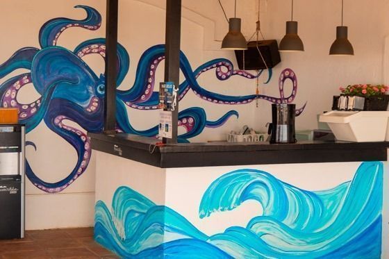 pulpo en terraza pura vida lanzarote